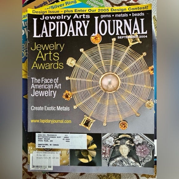 6 Lapidary Journal Jewelry Arts Magazine - Picture 2 of 3